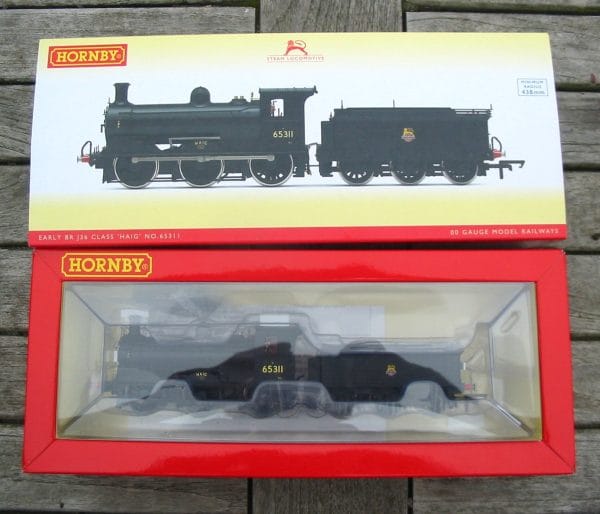 Hornby R3622 - Early BR 0-6-0 Class J36 `Haig` No. 65311 - test run only - superb boxed condition !