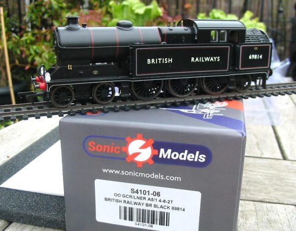 Sonic Models S4101-06 - 4-6-2 Tank `69814` Class A5/1 `Robinson`  in `British Railway` BR Black Livery - perfect boxed condition !